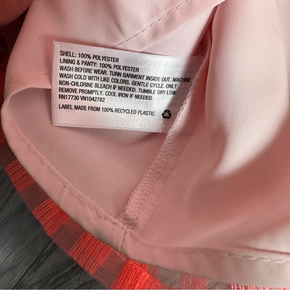 NWT- Cat & Jack Coral party dress - size 12 months - Picture 7 of 10